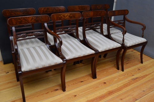 Set of 8 Regency Chairs sn2404