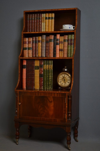 Edwardian Waterfall Bookcase sn2507