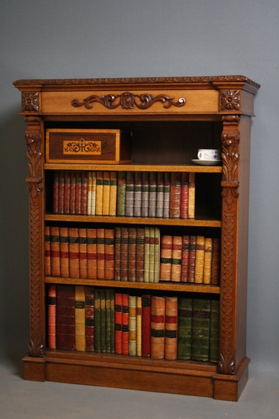 Oak Open Bookcase sn2284
