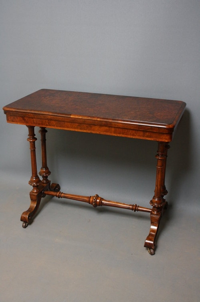 Early Victorian Card Table 