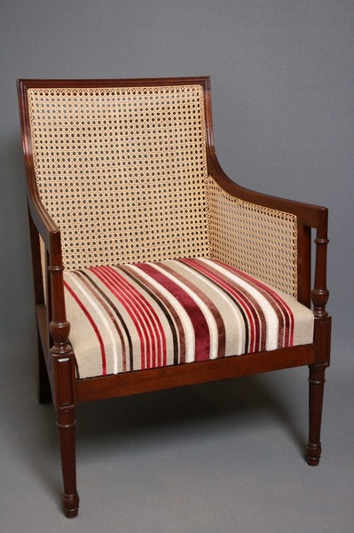 Caned Library Chair