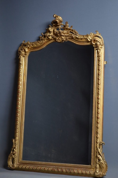 Victorian Over Mantel Mirror sn2655
