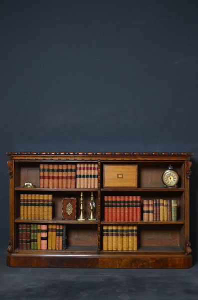Victorian open Bookcase sn2639 