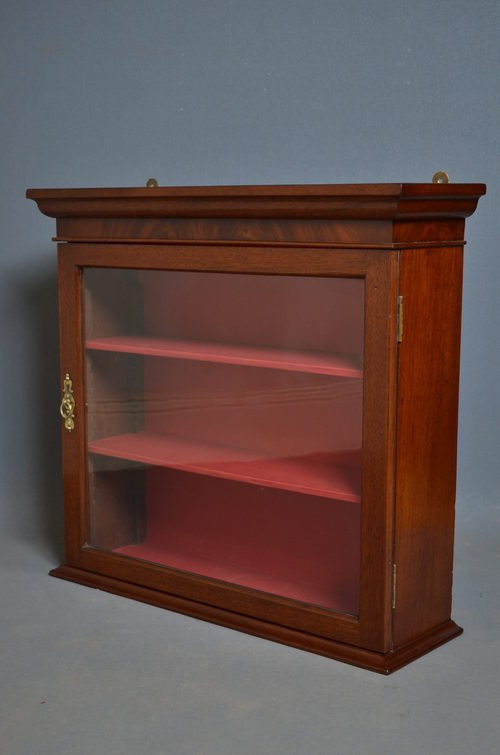 Late Victorian Display Cabinet Sn2907