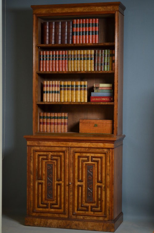 Victorian Library Bookcase sn2721