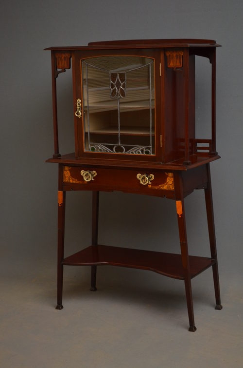  Art Nouveau Cabinet by Cook & Townshend, Liverpool sn2716