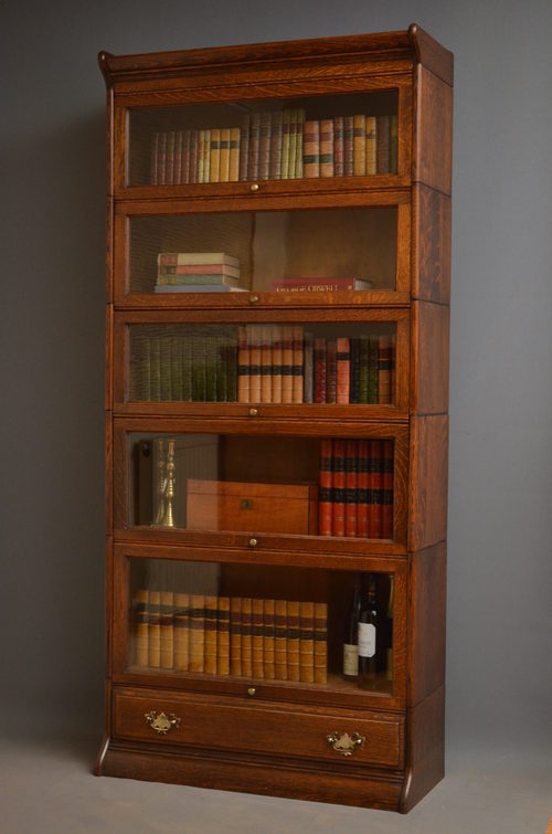 Antique Bookcase Edwardian Era Sn2770