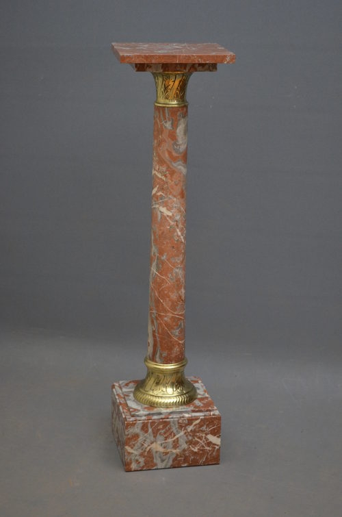 Victorian Marble Column  sn2790