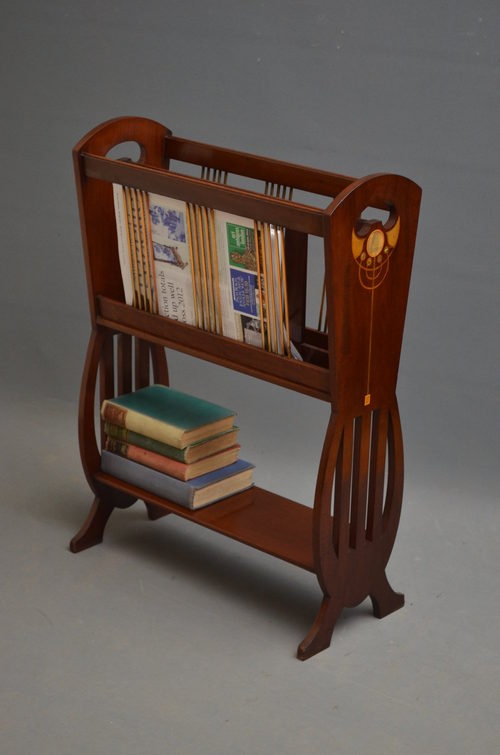 Art Nouveau Magazine Rack Sn2830