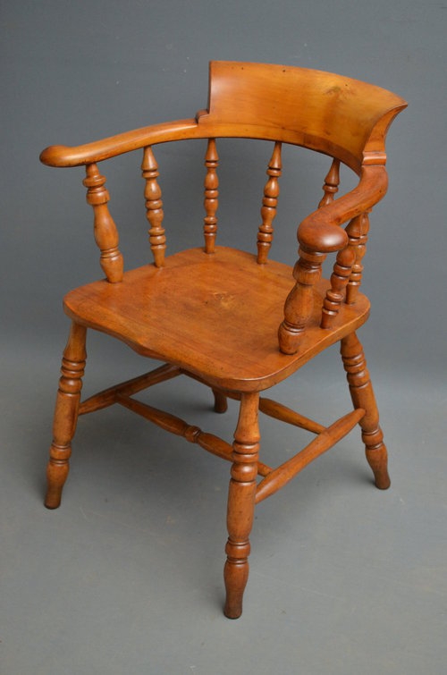 Victorian Smokers Bow Chair Sn2857