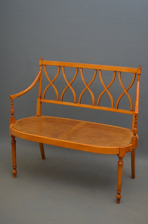 Turn of the century Settee sn2903