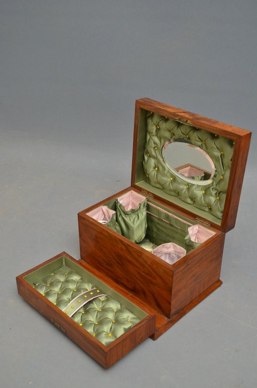Victorian Sewing Box / Work Box Sn2930