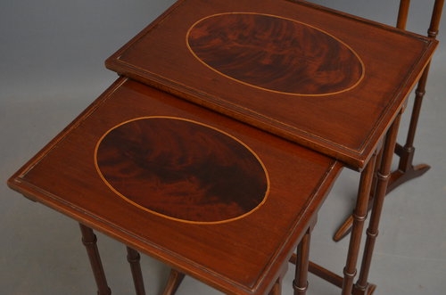 Edwardian Nest of 4 Tables Sn2884