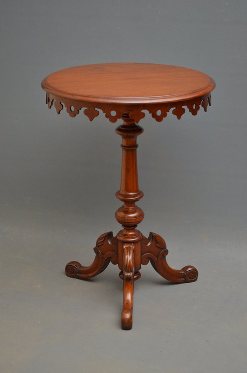 Victorian Occasional Table - Mahogany Table Sn3037  