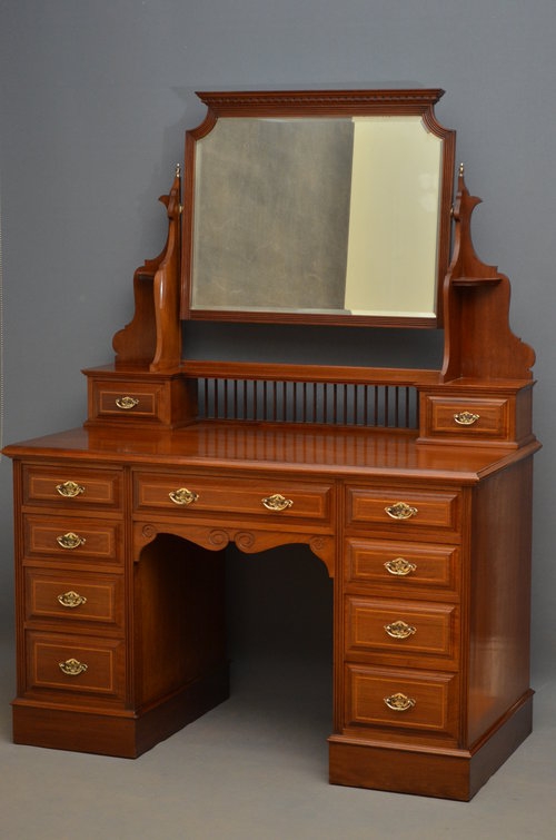 Exceptional Edwardian Dressing Table Sn3020 