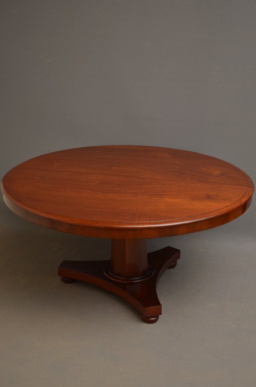 Early Victorian Coffee Table Sn3024 