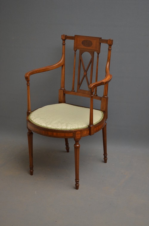 Edwardian Occasional Chair Sn3077