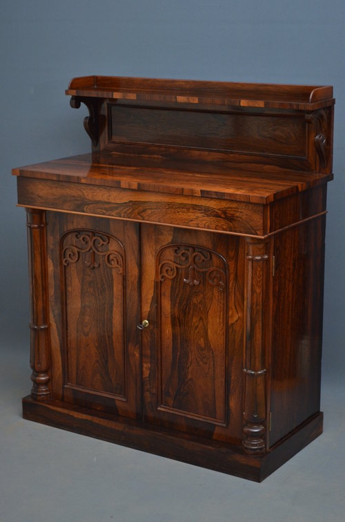 William IV Chiffonier in Rosewood Sn3115