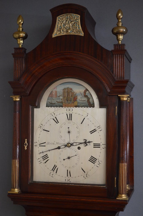 George III Longcase Clock by Robert Wood, London Sn3098 