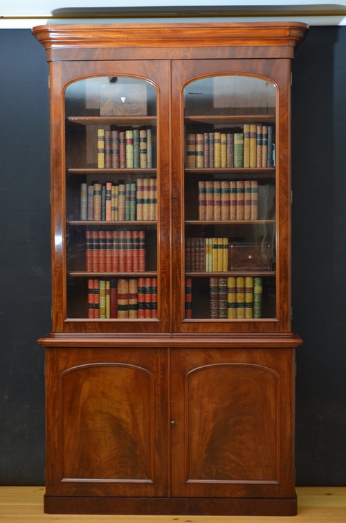 Fine Victorian Library Bookcase sn3130
