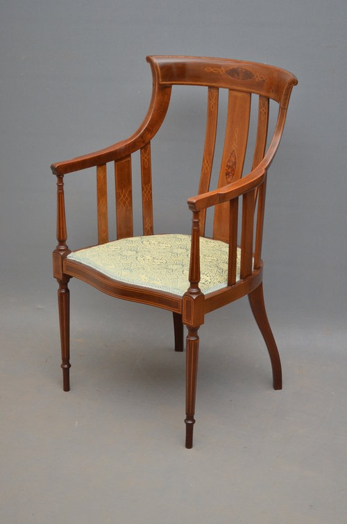 Stylish and elegant Edwardian Armchair