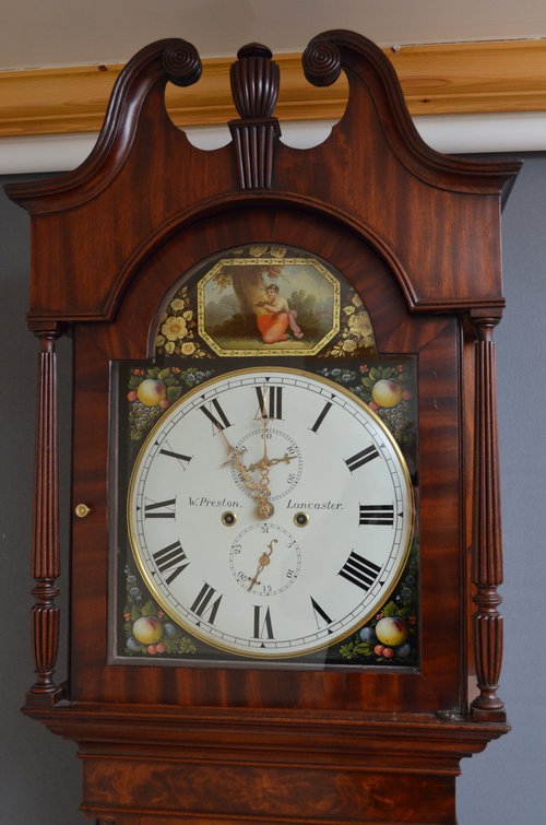 Regency Longcase Clock by W. Preston, Lancaster Sn019 