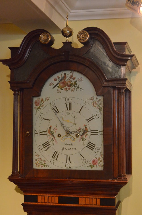 Fine Georgian Longcase Clock by Monks, Prescott Sn3209 
