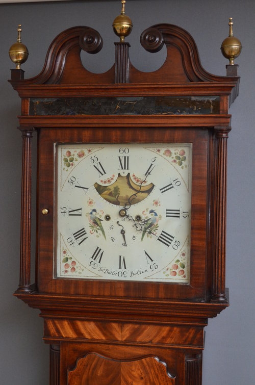 Fine George III Longcase Clock by J.Butler, Bolton sn3330