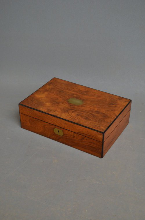Fine Victorian Jewellery Box / Sewing Box Sn3495