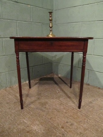 Antique ANTIQUE GEORGIAN REGENCY MAHOGANY SIDE TABLE C1820 W7044/20.8