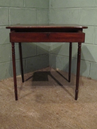 Antique ANTIQUE GEORGIAN REGENCY MAHOGANY SIDE TABLE C1820 W7044/20.8