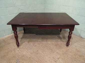Antique ANTIQUE VICTORIAN MAHOGANY EXTENDING DINING TABLE W7107/22.10
