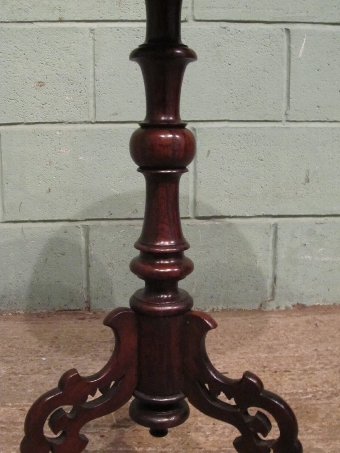 Antique ANTIQUE VICTORIAN INLAID ROSEWOOD TRIPOD TABLE W7135/22.10