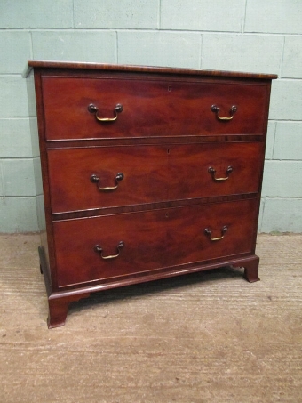 Antique Antique 19th Century Mahogany Chest of Drawers w7492/17.6