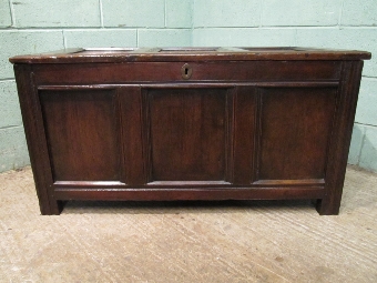 Antique Antique Early 18th Century Country Oak Coffer w7561/9.9