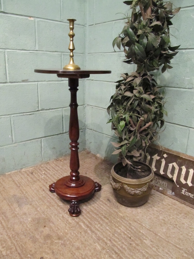Antique William 1V Mahogany Side or Lamp Table c1830 w7563/9.9
