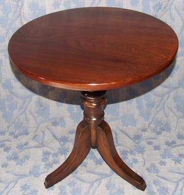Antique SOLID Mahogany Wine / Occasional / Coffee Table / Lamp Stand (a8)