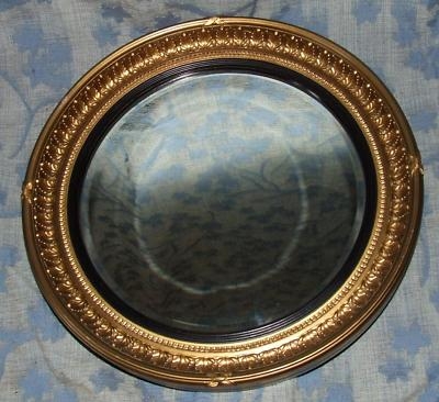 Antique Antique Stye Gilded Bevelled Glass Mirror (7)