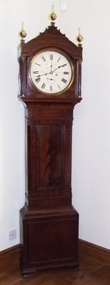 Antique Longcase Grandfather Library WOOD LIVERPOOL