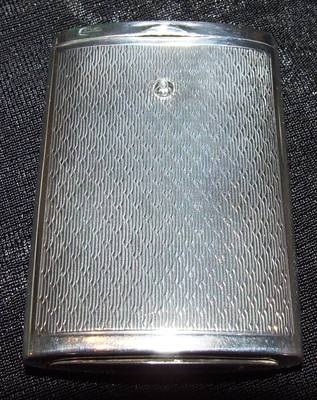Antique HALLMARKED Birmingham Silver Sliding Vesta Case Match Striker DOCKER & BURN Ltd