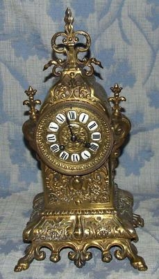 Antique French Brass / Bronze Bracket Clock PN A PARIS