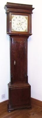 Antique Longcase Grandfather Clock : LOADER BASINGSTOKE
