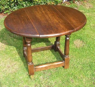 Wonderful Oak Turn Top Coffee Table / Occasional Table