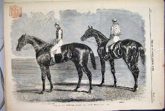Print 1851 York Meeting Spring Great National Matc