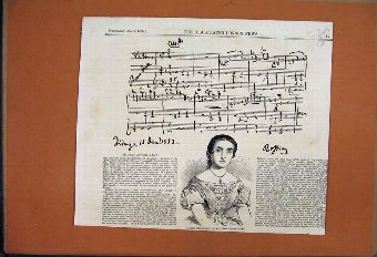 Print 1852 Lord John Scott The Reiver Horse July S