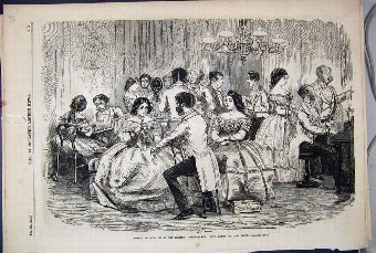 Print 1856 Foxhunters Regaling Degenerate 68MAR1
