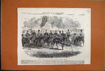Print 1856 Malacca Horse Winner Cambridgeshire Sta