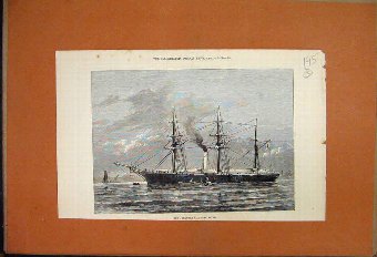 Print 1858 Scene Merchant Venice Princess Theatre 