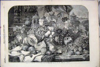 Print 1859 Fruit Duffield British Institution 67MA