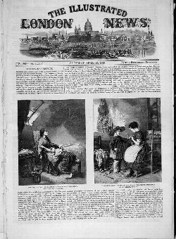 Print 1859 Tassaert Last-Prayer Frere Cut-Finger F